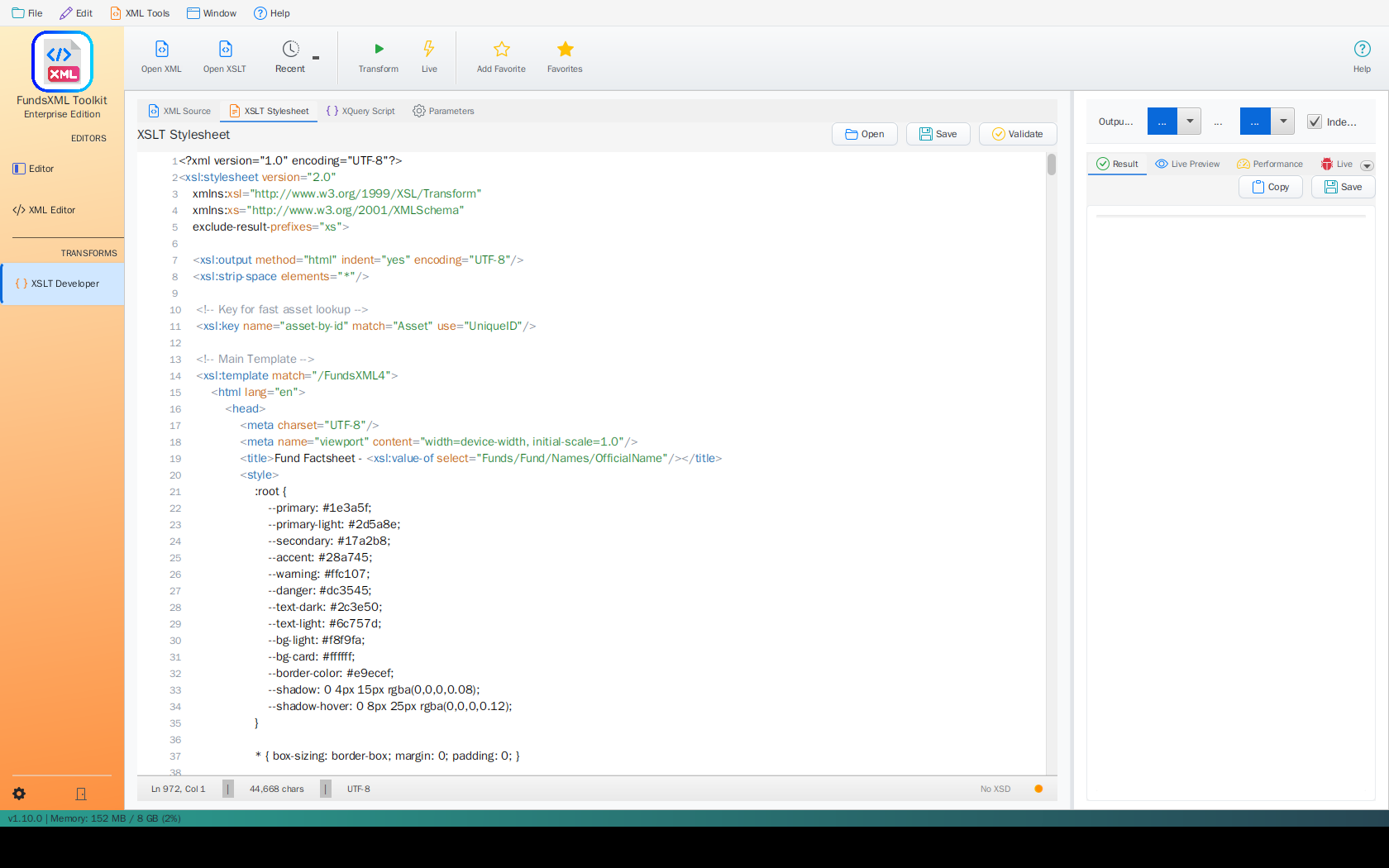 XSLT Developer Overview